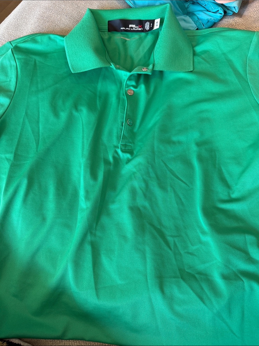 Ralph Lauren Green Short-Sleeve Polo Shirt